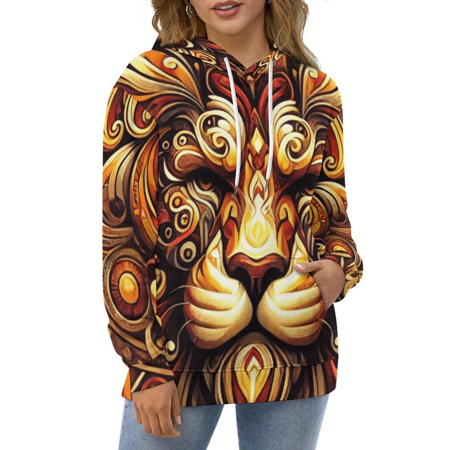 Loose Fit King of the Jungle Hoodie