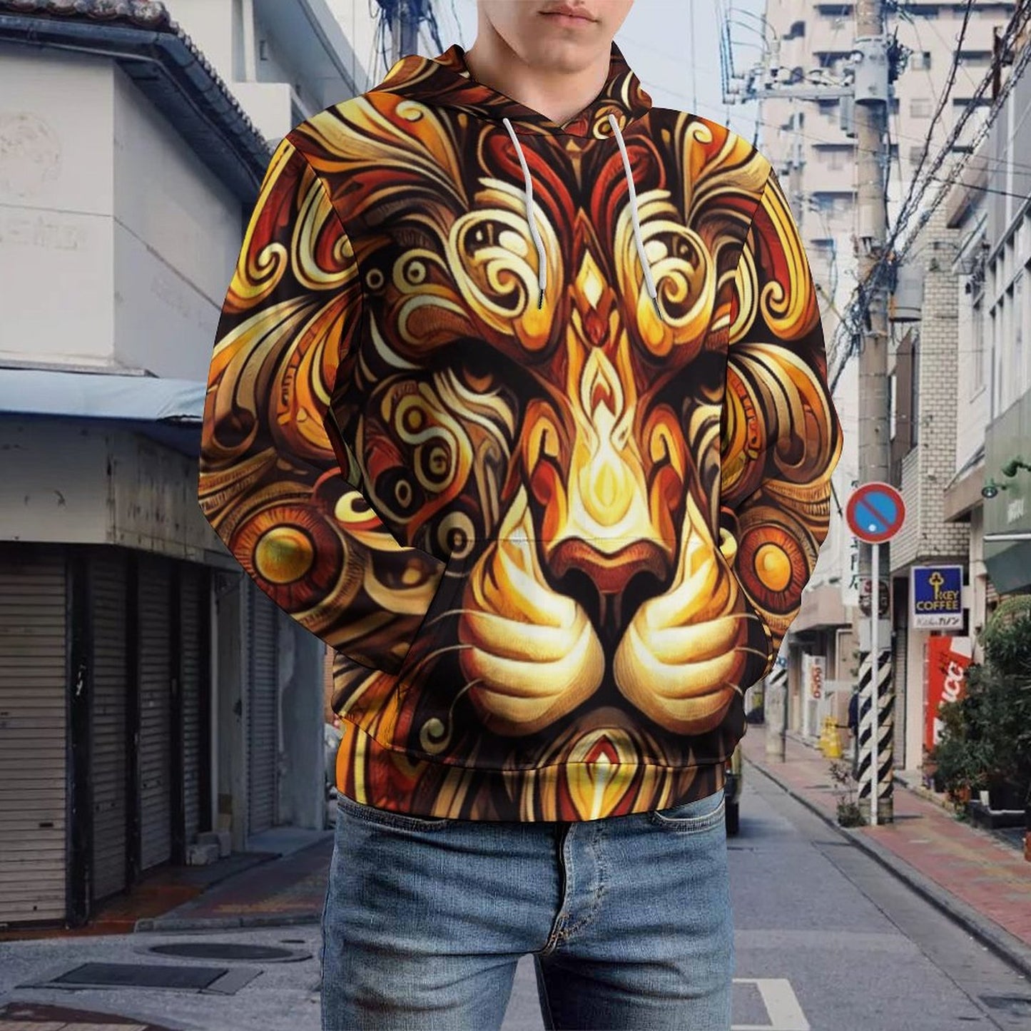 Loose Fit King of the Jungle Hoodie