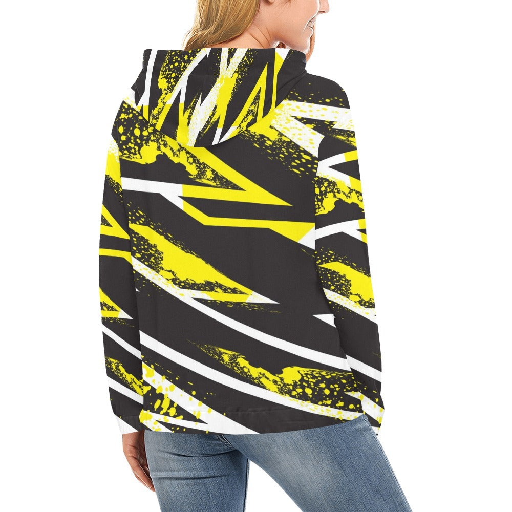 Unique Geometric Print Hoodie