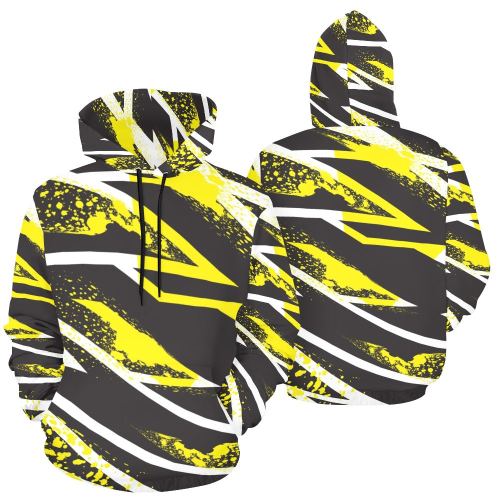 Unique Geometric Print Hoodie
