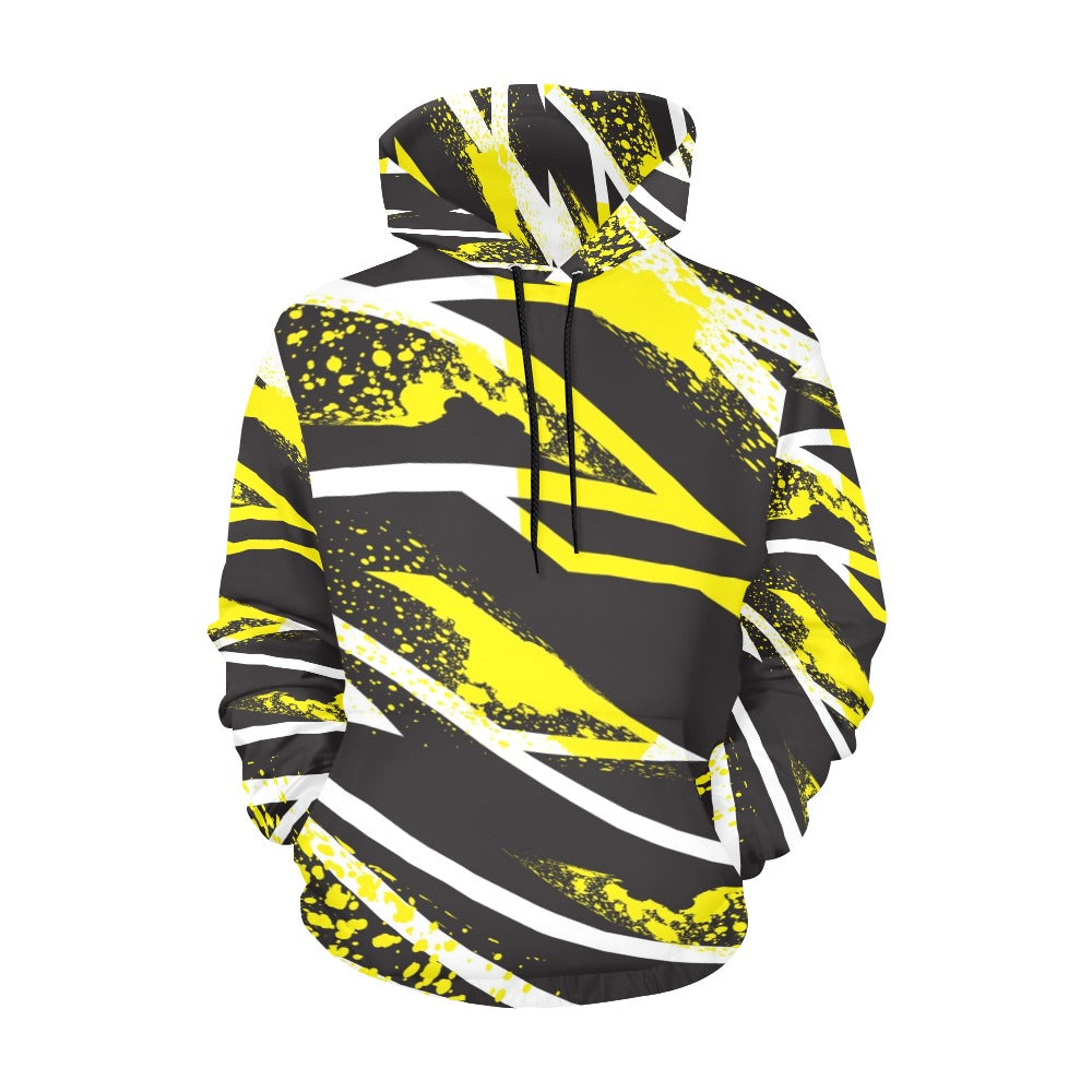 Unique Geometric Print Hoodie