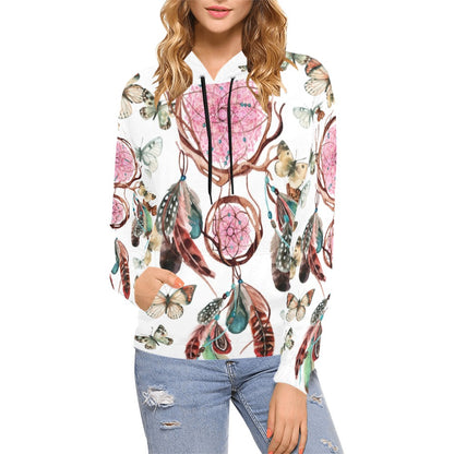 Pink Tribal Dreamcatcher Hoodie