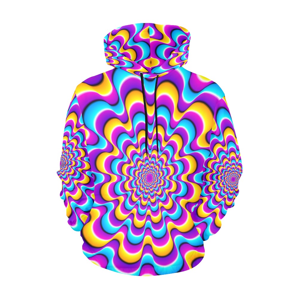 Optical Illusion Hoodie for Women