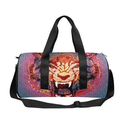 Duffle Bag Wolf Pattern