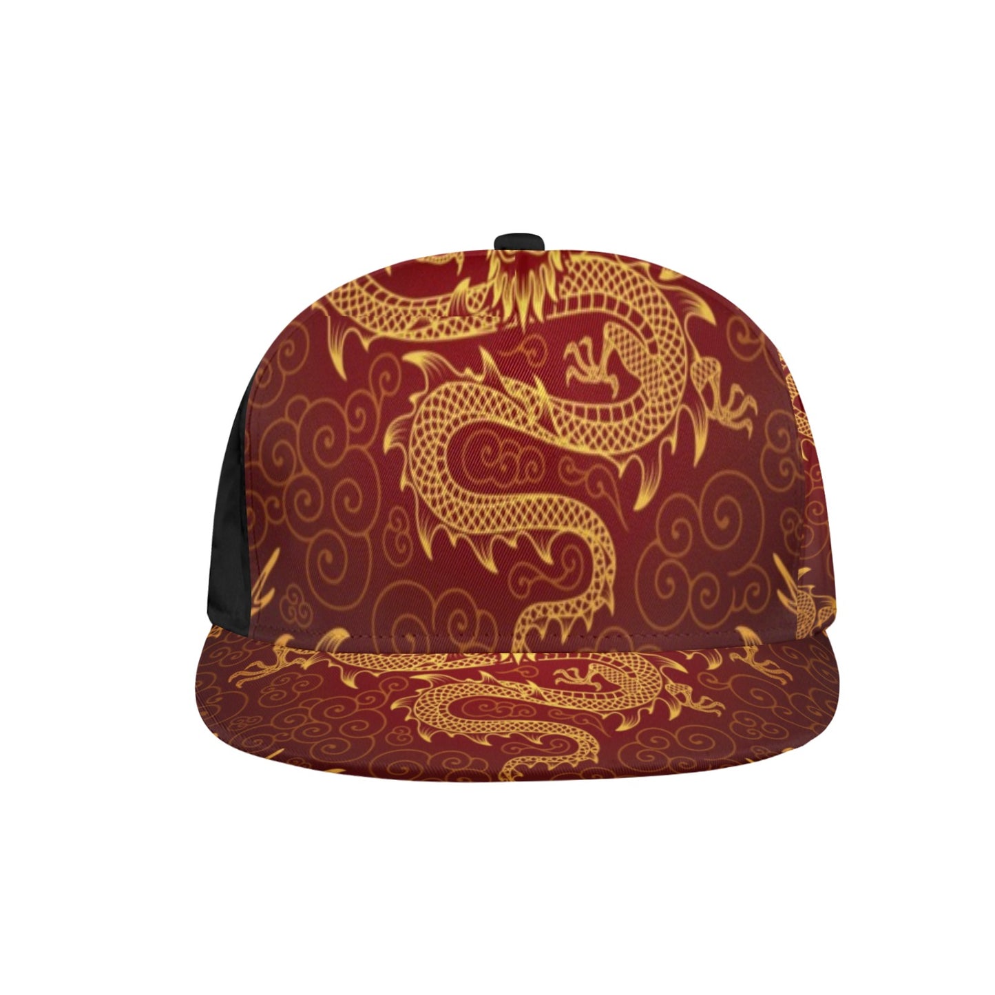 Dragons Print Snapback Hat