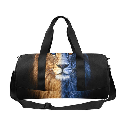 Duffle Bag Lion Head Pattern